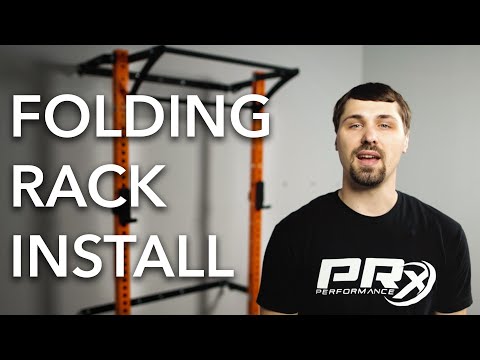 How To Install Your PRx Performance Folding Rack 👍