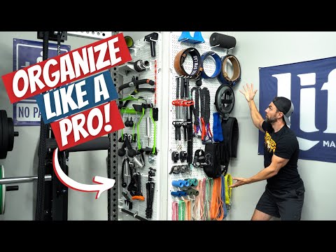 The ULTIMATE Home Gym Organizer!
