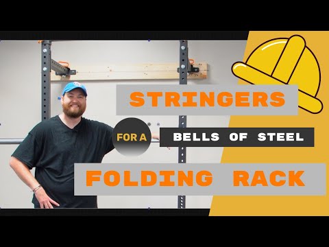 How to install wooden STRINGERS for your FOLDING POWER RACK | Bells of Steel