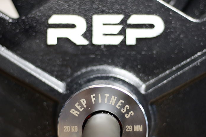 Rep Fitness PowerSpeed Bar Collar 3 Garage Gym Lab