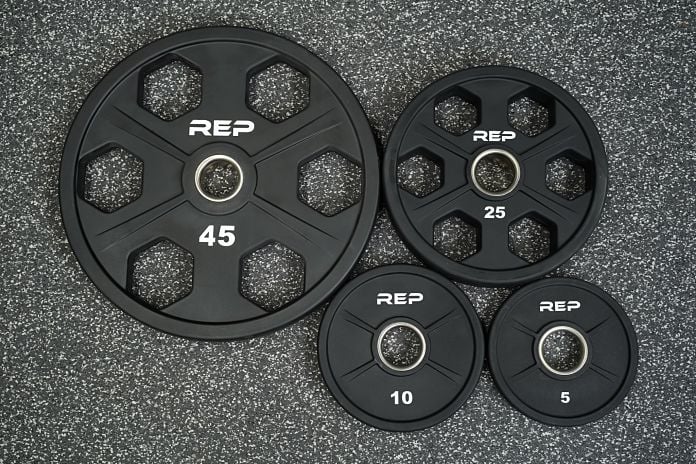 Rep fitness urethane discount plates