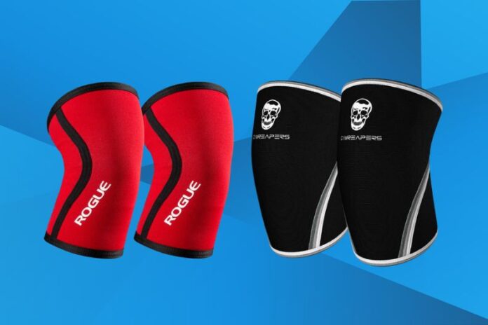 CFR 7mm Knee Sleeves Support Pair – For Crossfit, Powerlifting, Squats, Compression