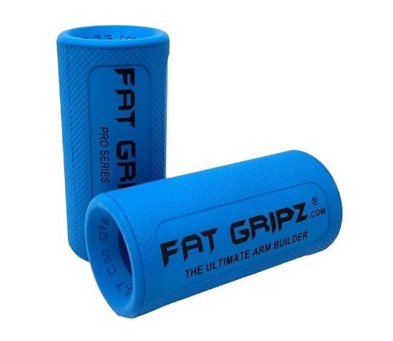Fat Gripz Pro (2.25") - Thick Bar Grips For Bigger Biceps & Forearms - Use On Dumbbells, Barbells, Pull-Up Bars