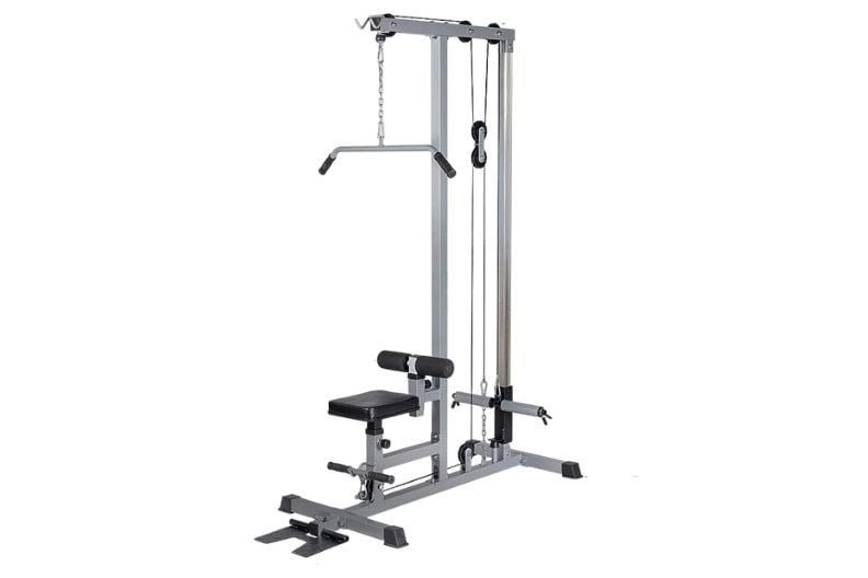 Heavy duty best sale lat pulldown machine