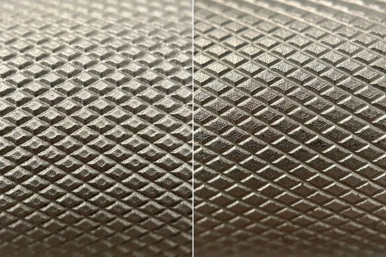 Hill Barbell Knurling