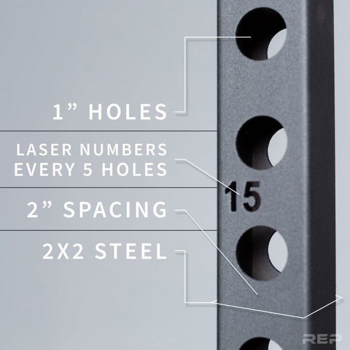 REP PR-1050 Short Power Rack | Garage Gym Lab