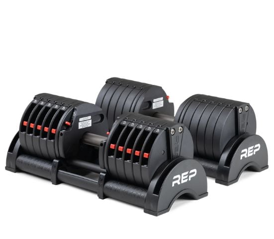 REP QuickDraw Adjustable Dumbbells