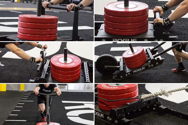 Indoor Sled XPO Trainer Push Sled BEST Indoor-Outdoor Workout