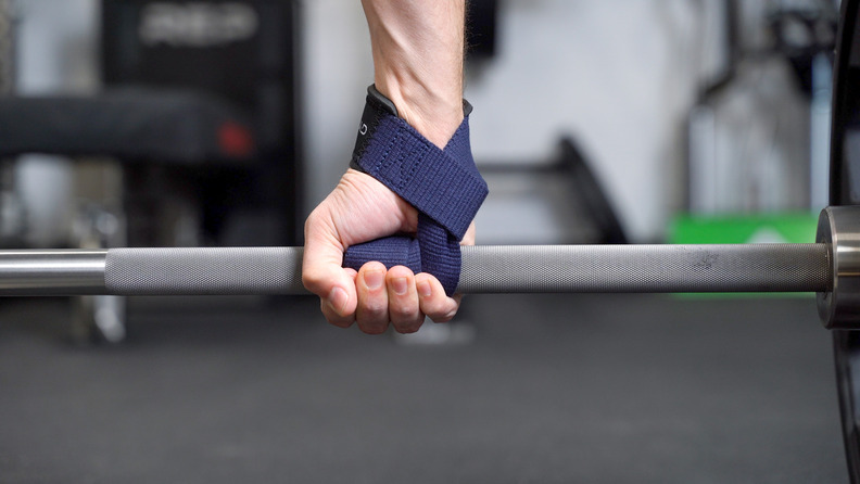 Serious Steel Fitness Powerlifting Elbow Wraps – Black, Cotton, Multipurpose Loop, Pair